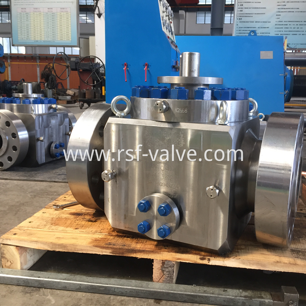 Top Entry Trunnion Mounted Ball Valve 1